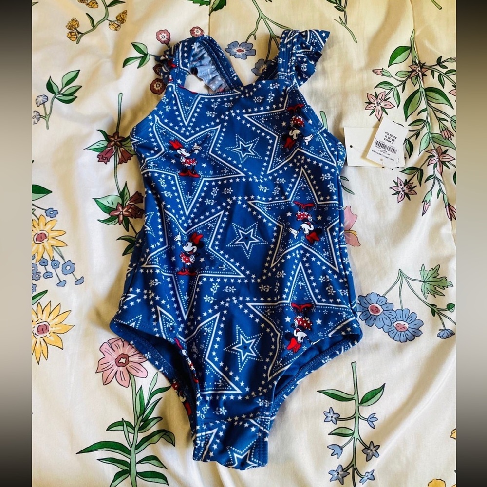 Baby gap Minnie Mouse swimsuit 2y